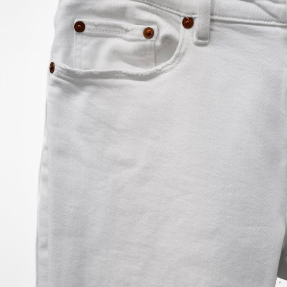Acne Studios Skin 5 White Vintage Skinny Jeans - Picture 6 of 12